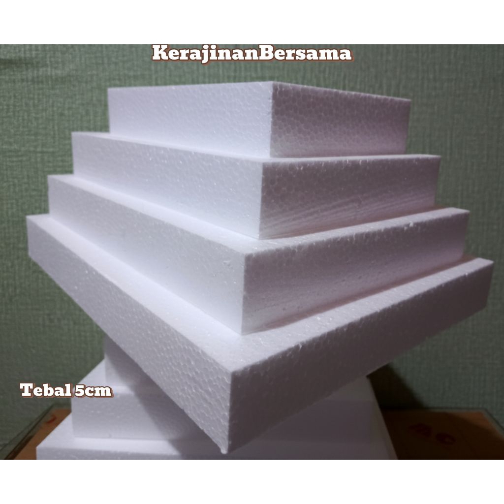 Styrofoam/Gabus Alas Hantaran Tebal 5cm