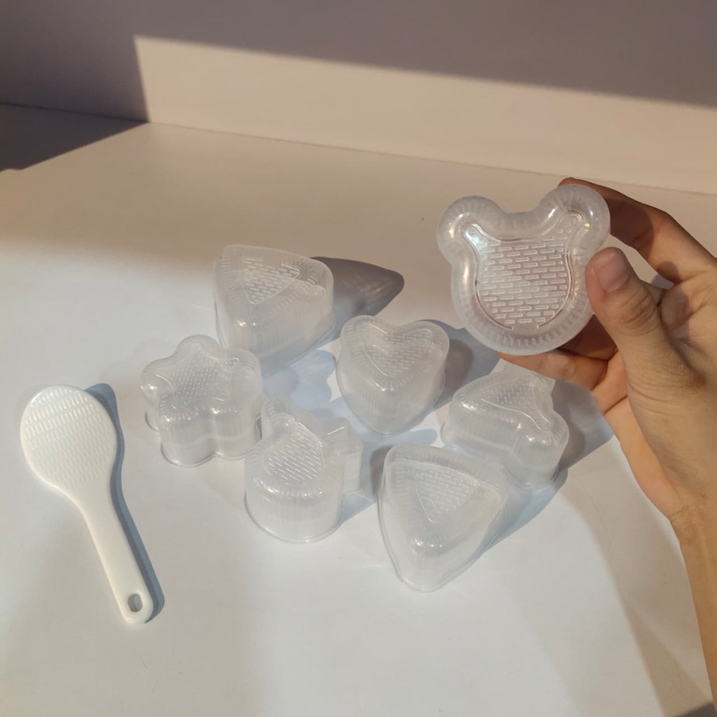 Cetakan Nasi Bento Karakter / Bento Rice Mold Set / Cetakan Nasi Lucu Bento Anak / Cetakan Set / Ben