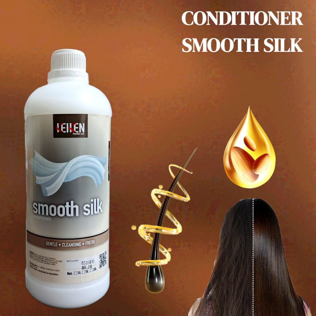 KONDISIONER BOTOL SMOOTH SILK SALON KONDISIONER RAMBUT