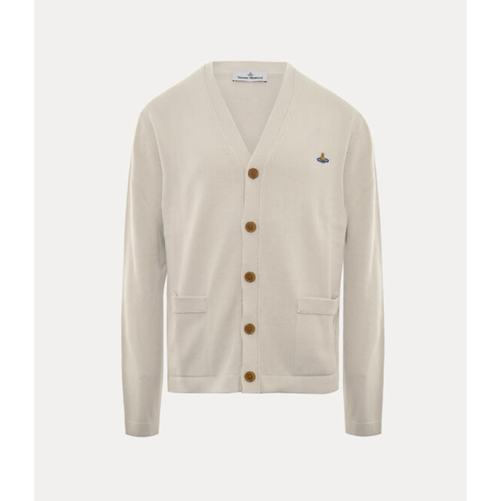 Vivienne Westwood Alex Cardigan in Dusty White NEW