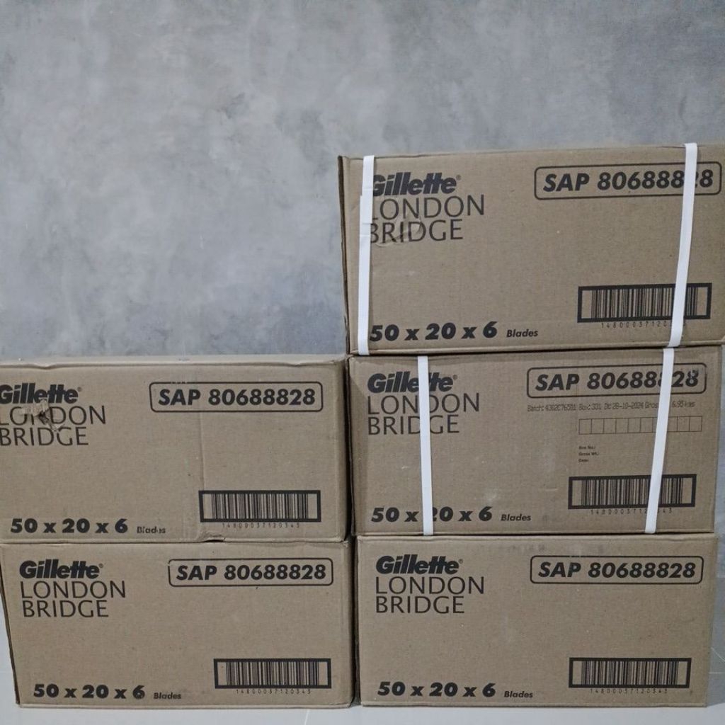 Gillette London bridge 1karton