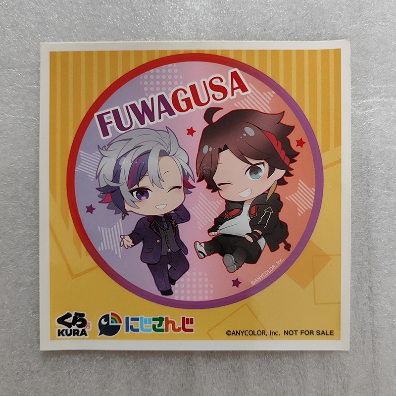 sticker fuwagusa (fuwa minato & saegusa akina) nijisanji