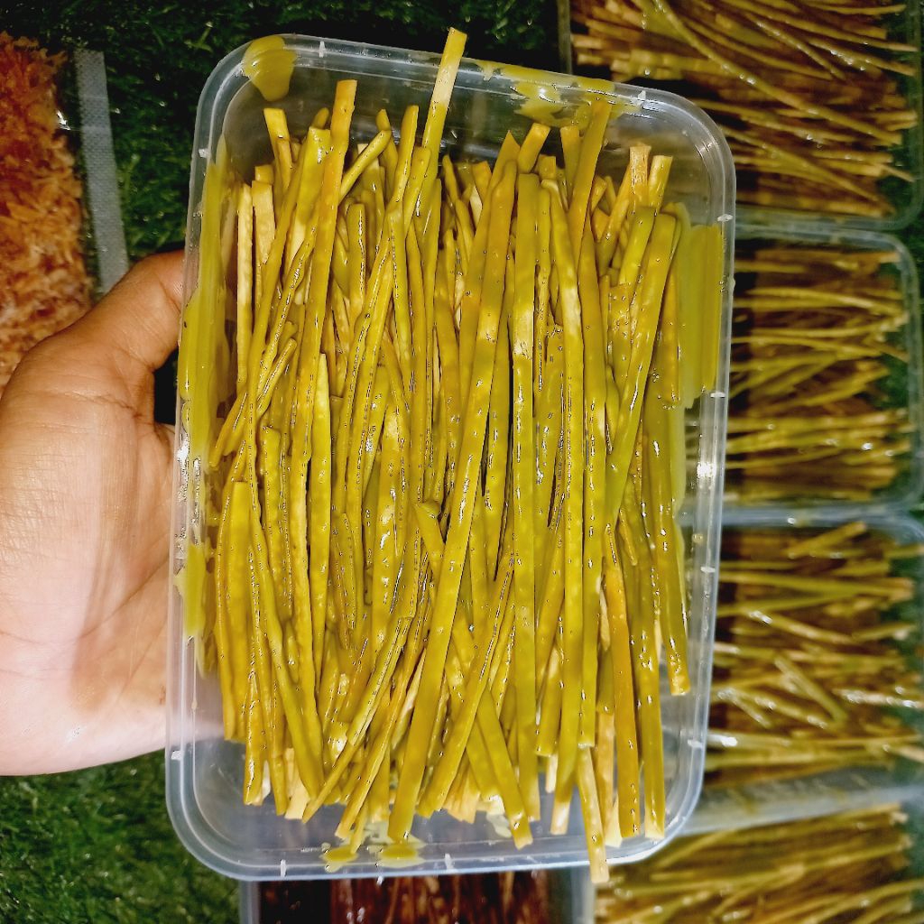 Mie Lidi/Mie gepeng/Mie coklat/Mie basah