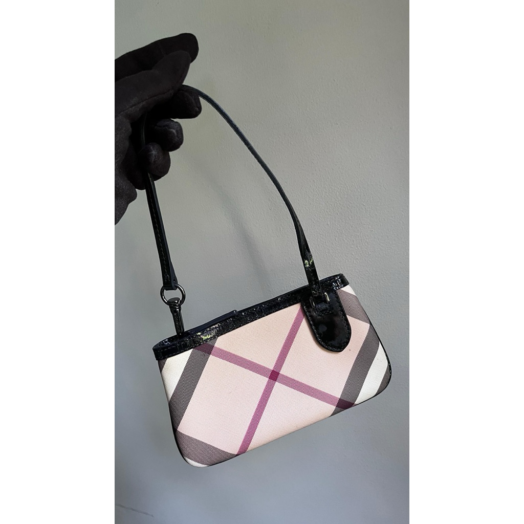 Burberry Nova Check Pochette Bag