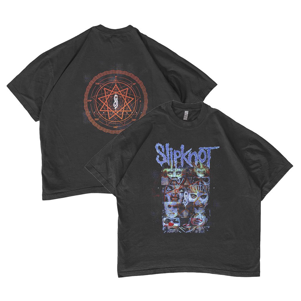 Kaos Metal Slipknot Creatures Oversized T-shirt Vintage Band