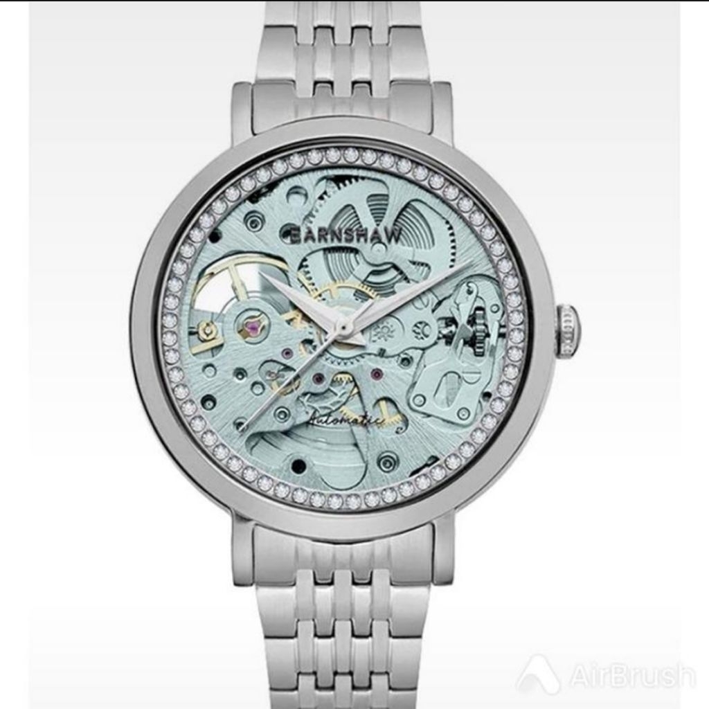 Jam Tangan Thomas Earnshaw nightingle ES-8156-22 Automatic skeleton 