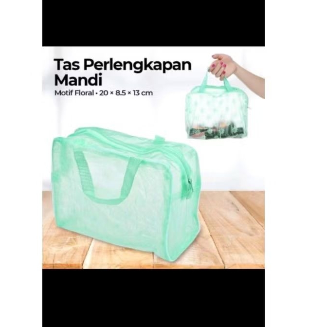 Tas perlengkapan mandi tas kosmetik waterproof