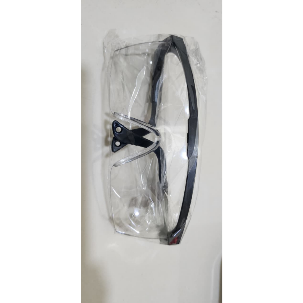 Kacamata Safety Kerja / Safety Glasses - Bening Hitam,Kacamata Safety Kerja / Safety Glasses - Benin