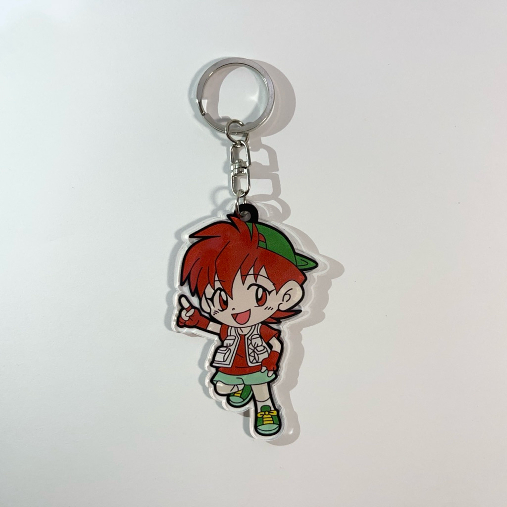 Gantungan Kunci / Keychain Tamiya Akrilik Retsu Seiba Chibi