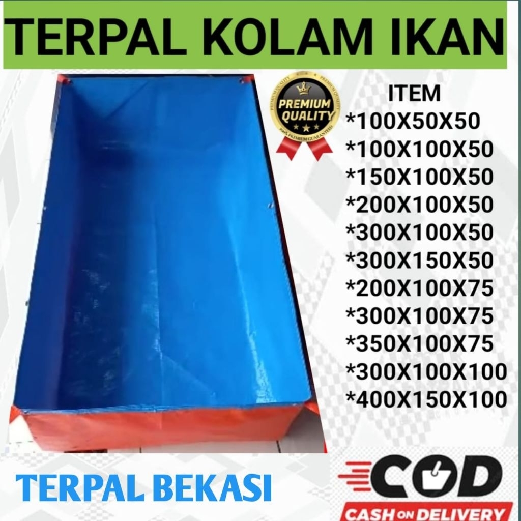 Kolam Terpal Ikan Berkualitas Anti Bocor Bergaransi