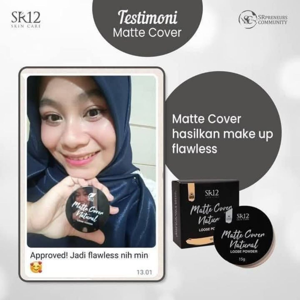 bedak tabur sr12