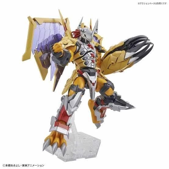 Bandai Figure Rise Standard Wargreymon amplified sebesar MG gundam