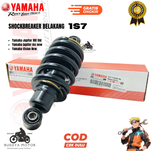 ORIGINAL YGP SHOCK BELAKANG SHOCKBREAKER 1S7 ASLI 100% motor yamaha jupiter mx 135 old , jupiter mx 
