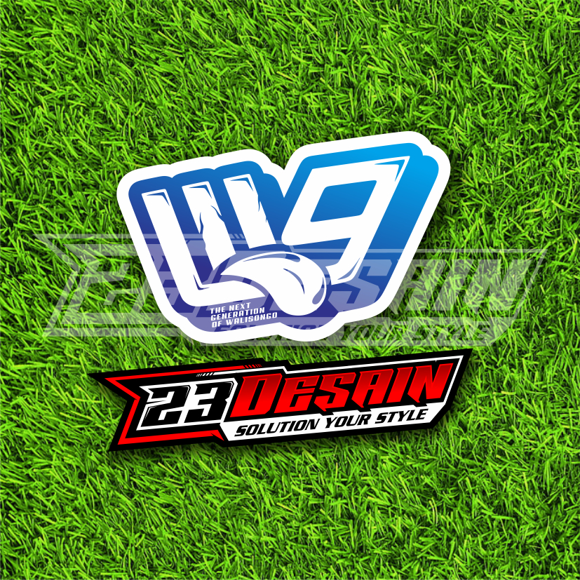 STIKER WALISONGO STIKER W9 STYLE STICKER GL W9 STYLE WS12