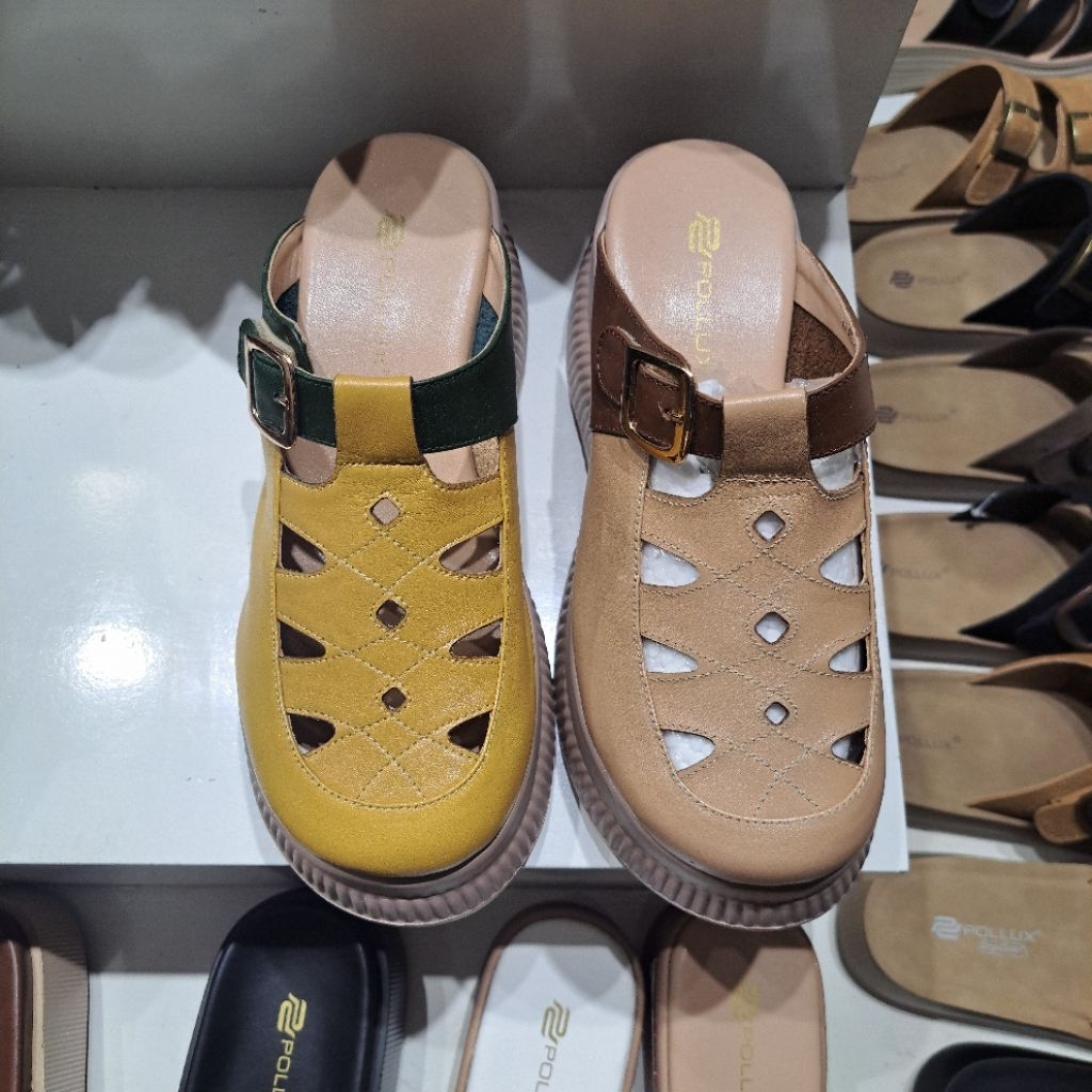 Sandal wanita POLLUX "KULIT ASLI"