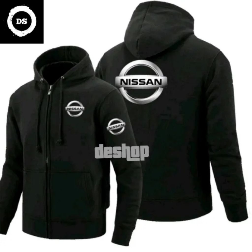 Sweater Jaket - Hoodie - Zipper - Nissan