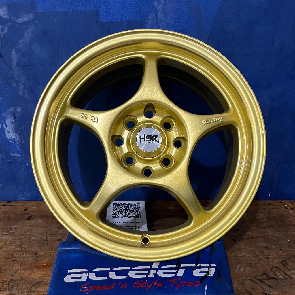 VELG RACING HSR SENSEI MODEL ENKEI TULANG RING 15 COCOK UNTUK MOBIL BRIO AGYA CALYA XENIA PELAK R 15