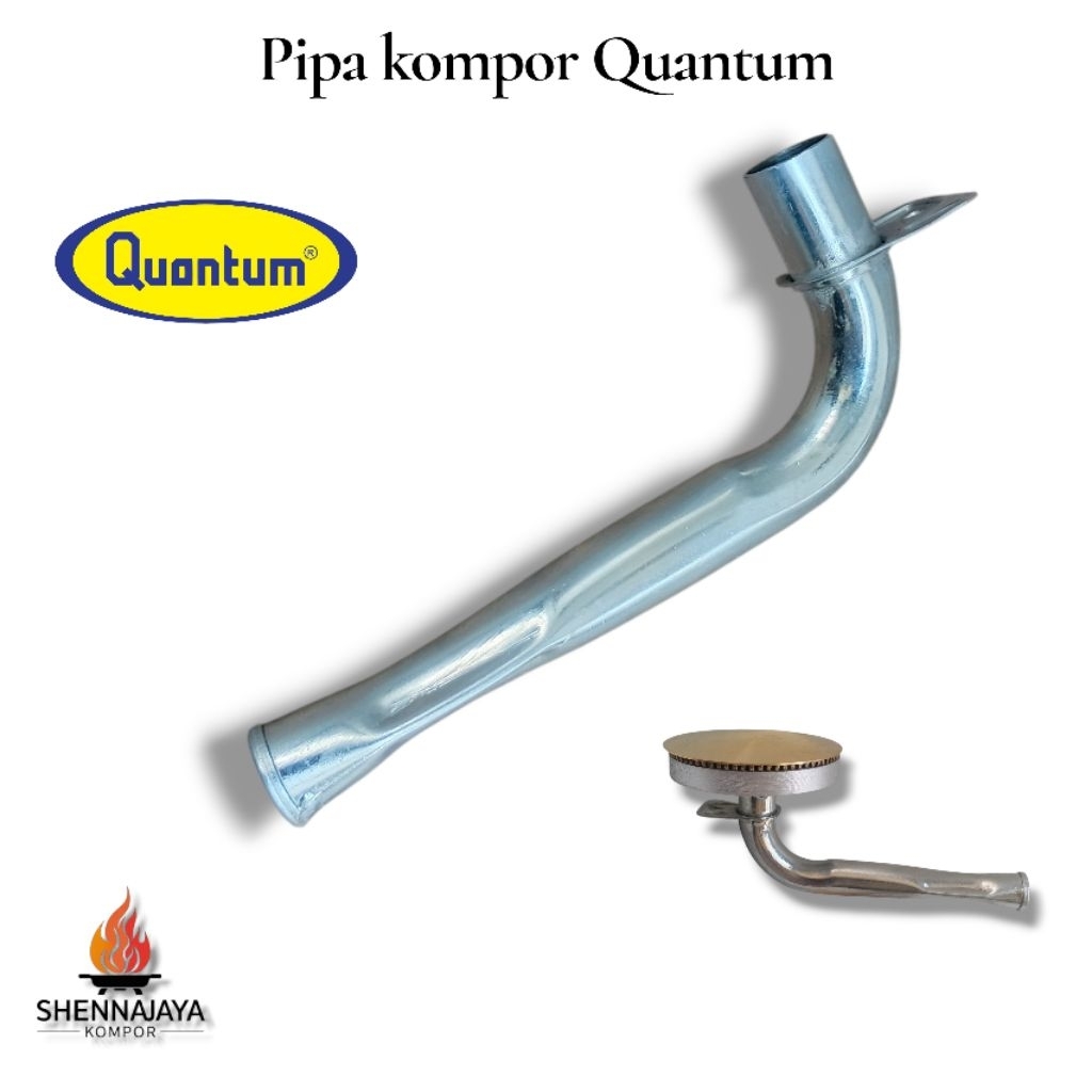 pipa L / cerobong L pipa kompor Quantum QGC sparepart kompor Quantum