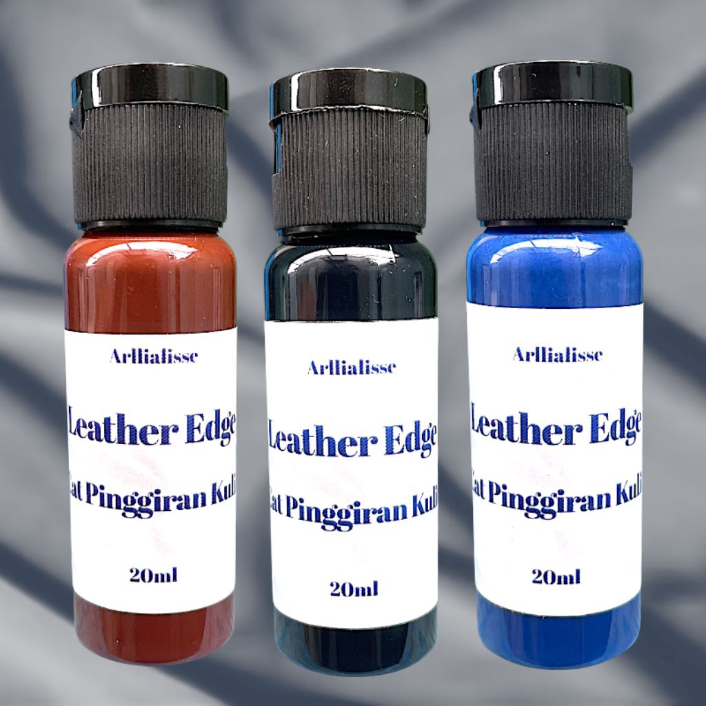 cat pinggiran tas kulit / leather edge / cat tepian tas kulit / cat pinggiran tas kulit terkelupas /