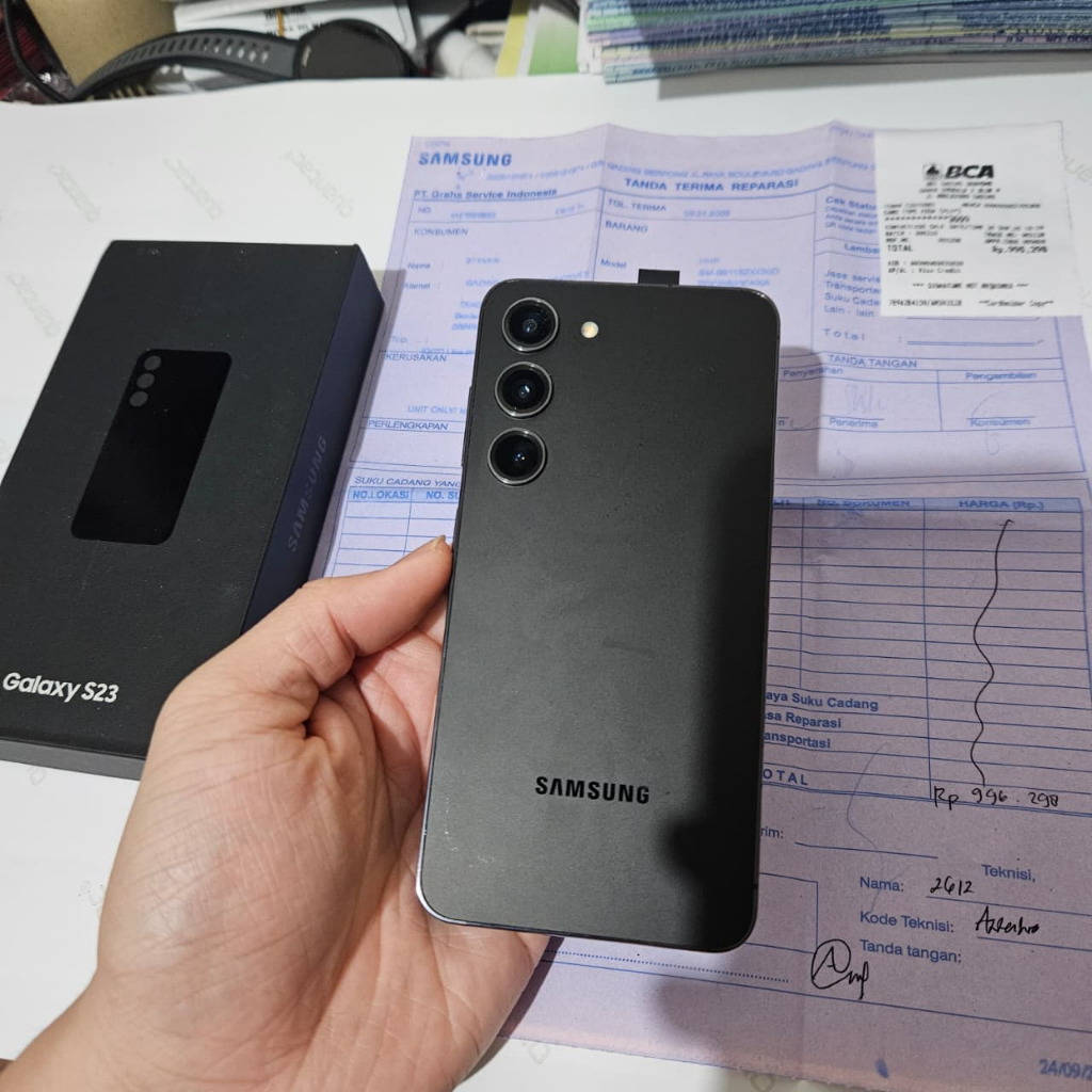Samsung S23 5G 8/128GB Garansi Resmi SEIN Fullset Box Lengkap Original Asli 128 GB Mulus Total Kaya 