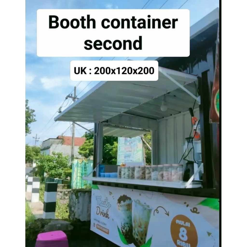 ROMBONG STAND CONTAINER BEKAS/SECOND