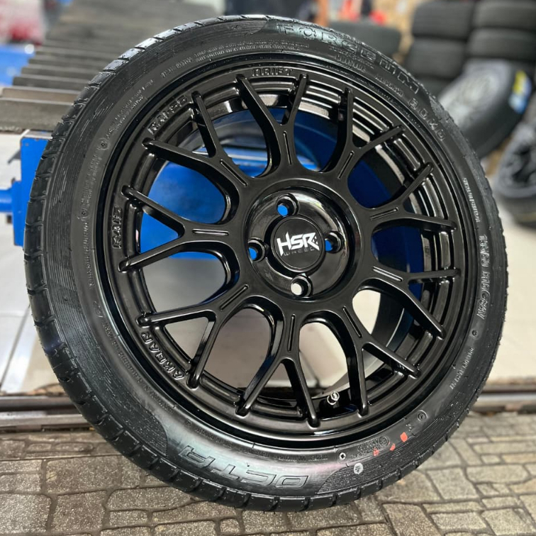 Promo Paket Velg Plus Ban Termurah Ring 16 HSR RAI-S5 R16 Untuk Jazz,Yaris,Calya,Brio,Vios,Sigra Dll