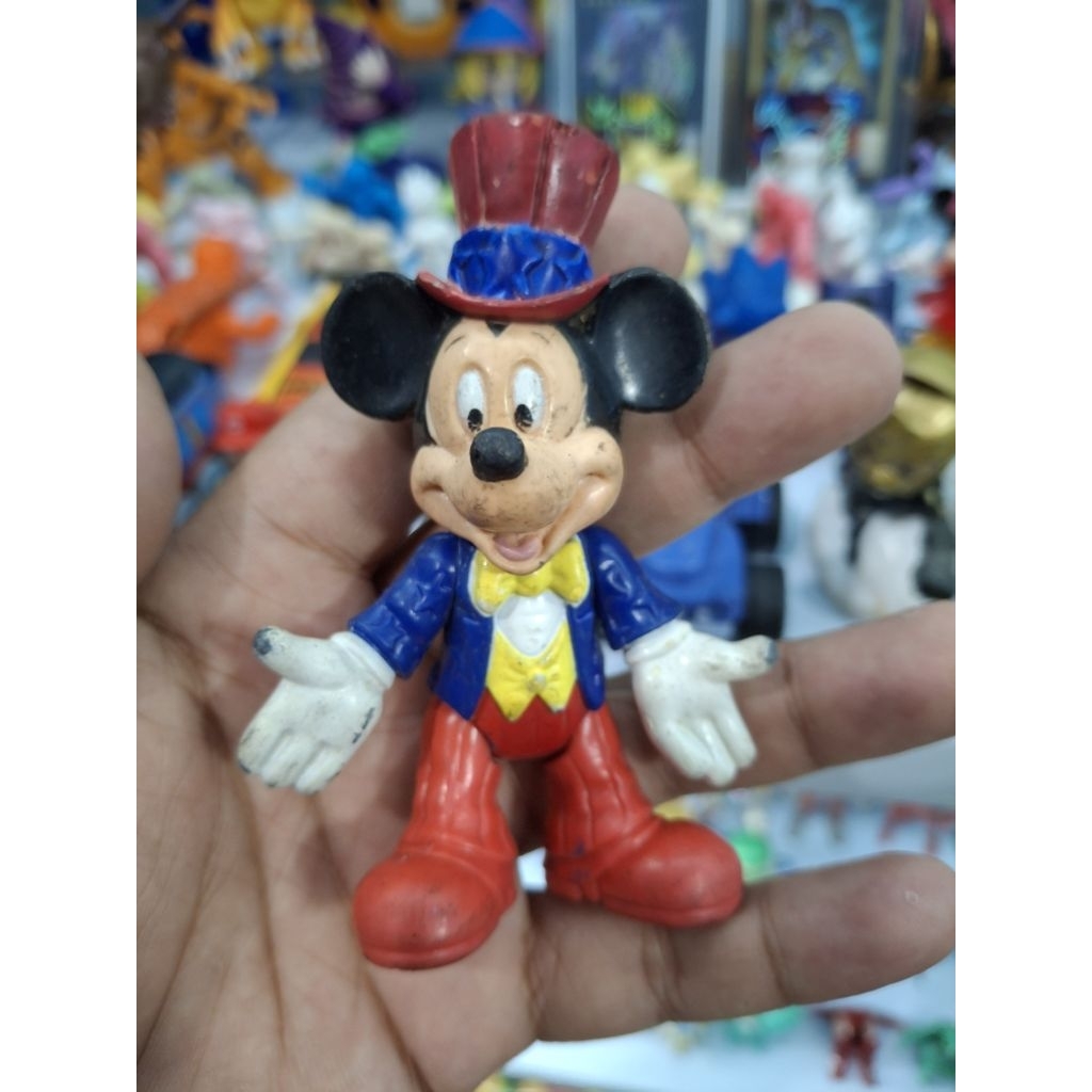 Figure Mickey Mouse Merk (DISNEY) Mainan Jadul