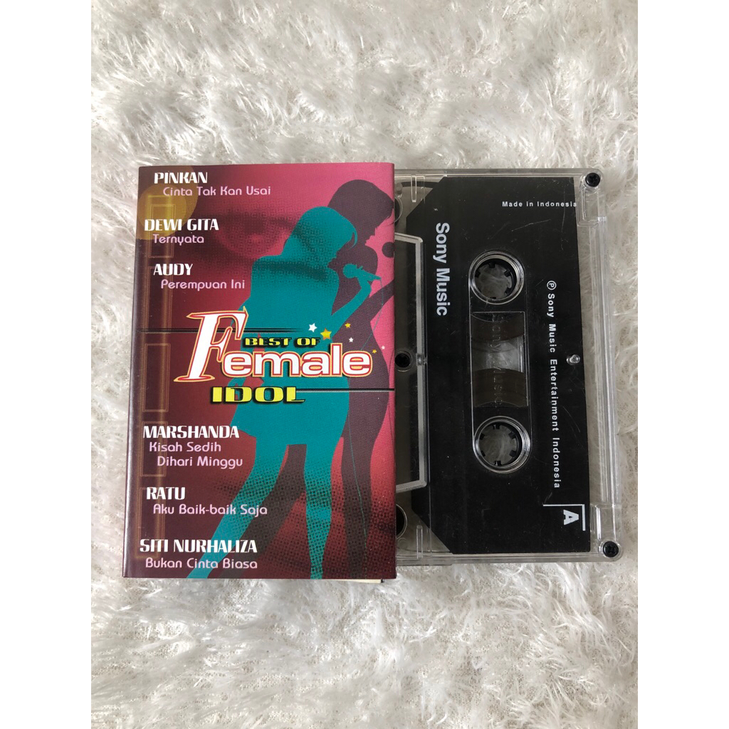 kaset pita kompilasi album best of female idol