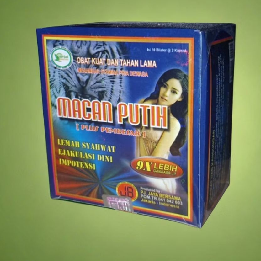 MACAN PUTIH KAPSUL ORIGINAL 100%