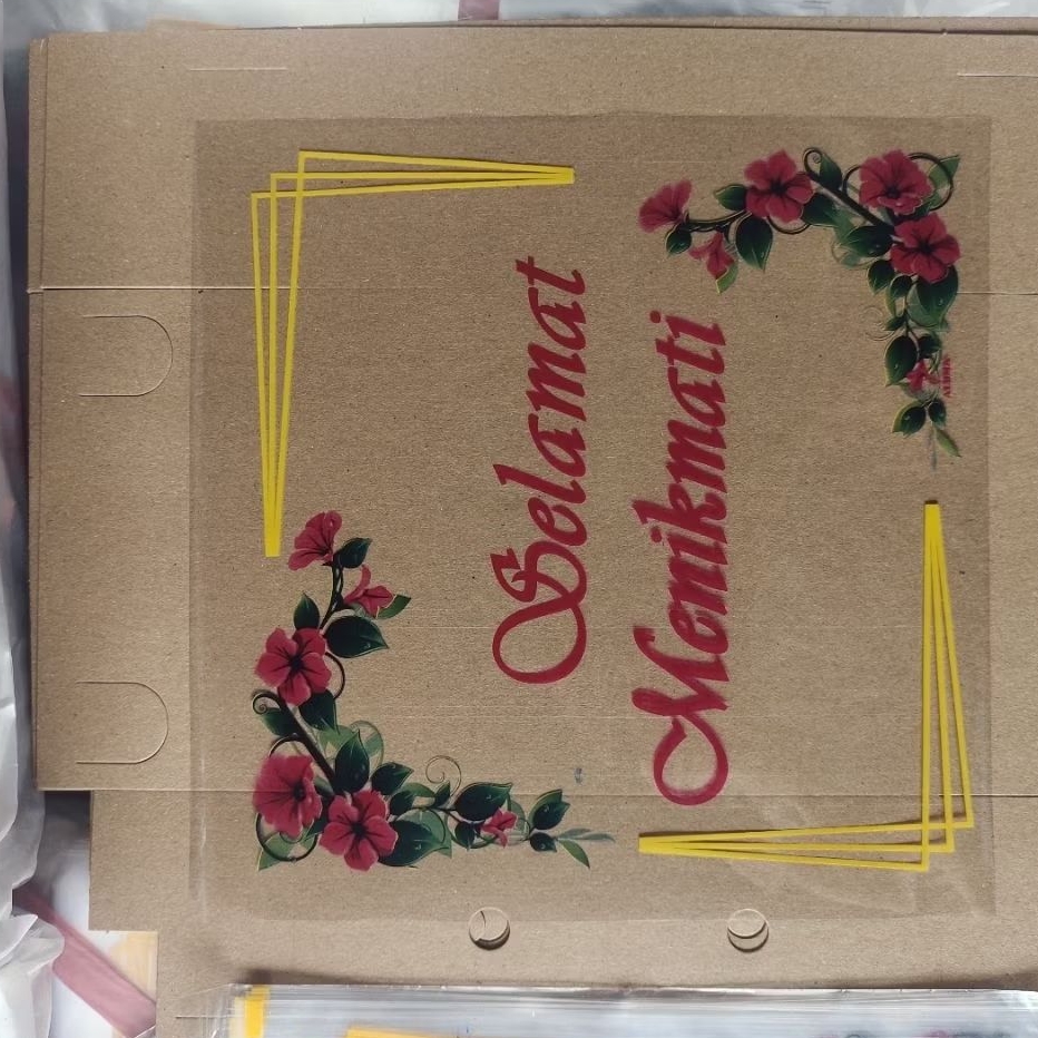 Selamat Makan Plastik. Isi 50.( Uk 20x20 )