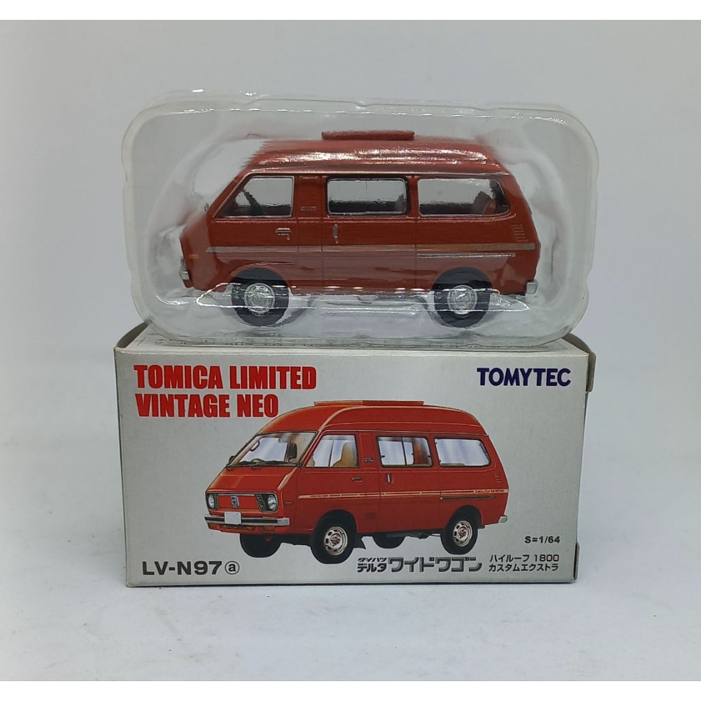 tomica limited vintage neo tlv daihatsu delta wide wagon lv-n97 tomytec diecast (t)