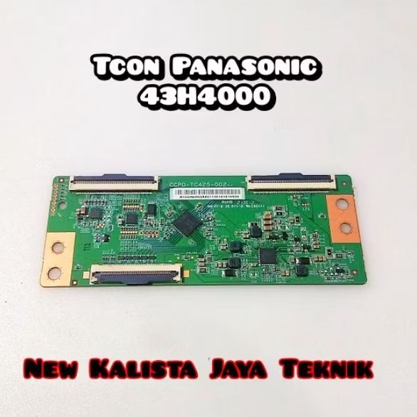 TCON PANASONIC 43H400G TICON LOGIC 43H400 ORIGINAL CCPD-TC425-002 TCON TV 43H400G TIMING CONTROL TV 