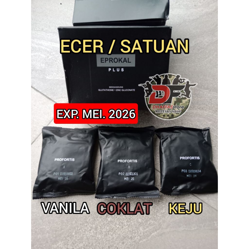 RANSUM TNI BISKUIT PRPFORTIS. EXP MEI 2026. BISKUIT TNI. MAKANAN TNI. BISKUIT PROFORTIS BULAT