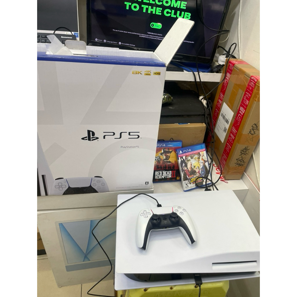 Sony Playstation 5 / PS5 / PS 5 Fat disc Version 825gb original bekas second