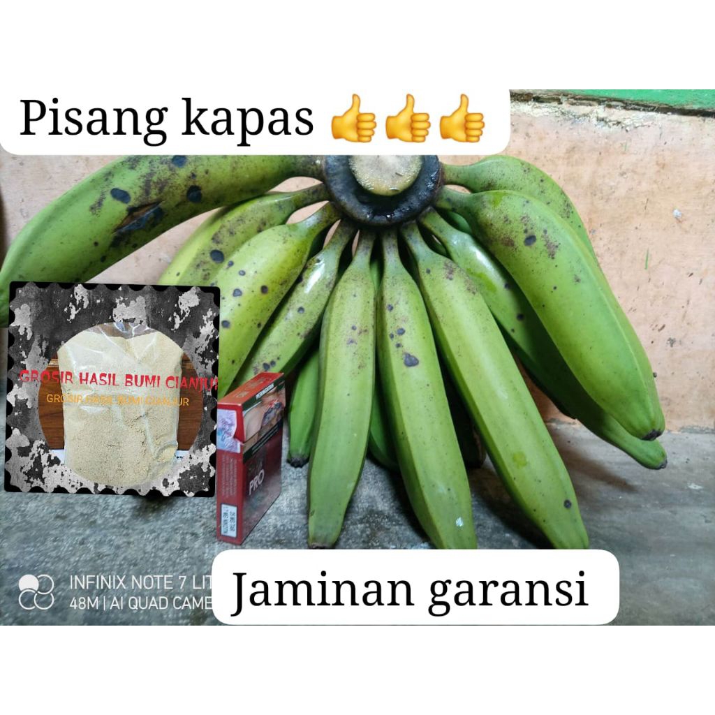 pisang Kapas 1kg jumbo