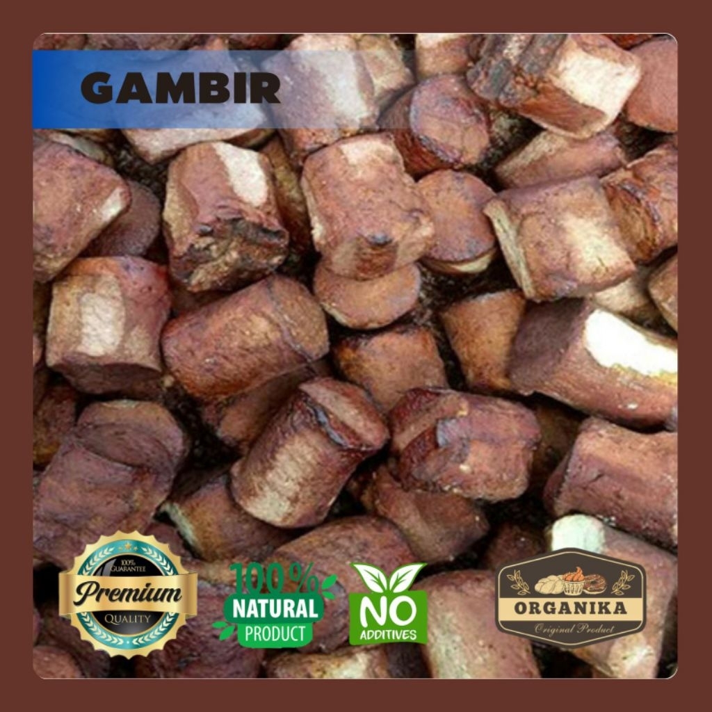 Gambir Kering 500gr / Getah Gambir (Uncaria gambir)