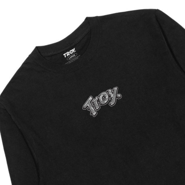 Troy Company Kaos Pria Lengan Panjang Hitam - Camouflage Longsleeve Tshirt Black LSD 250