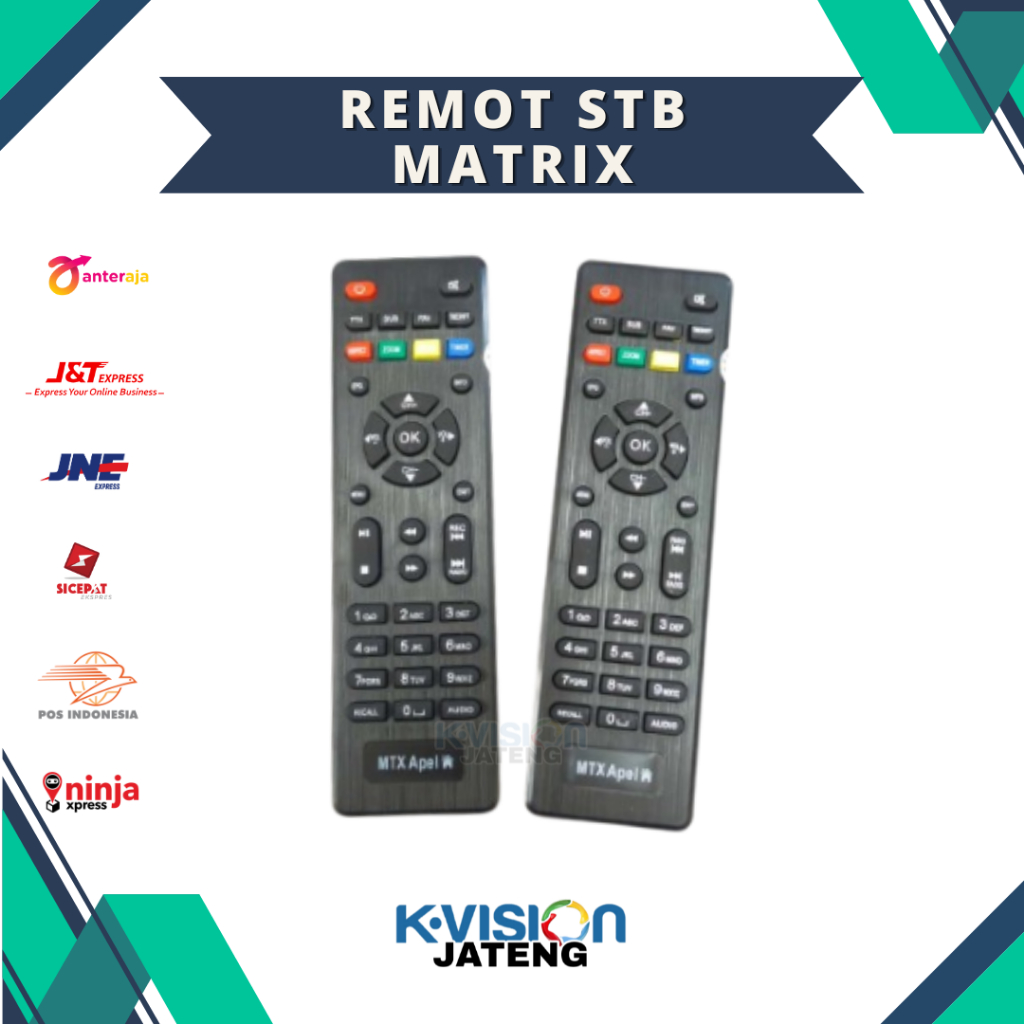 Remote STB MATRIX Apple Termurah