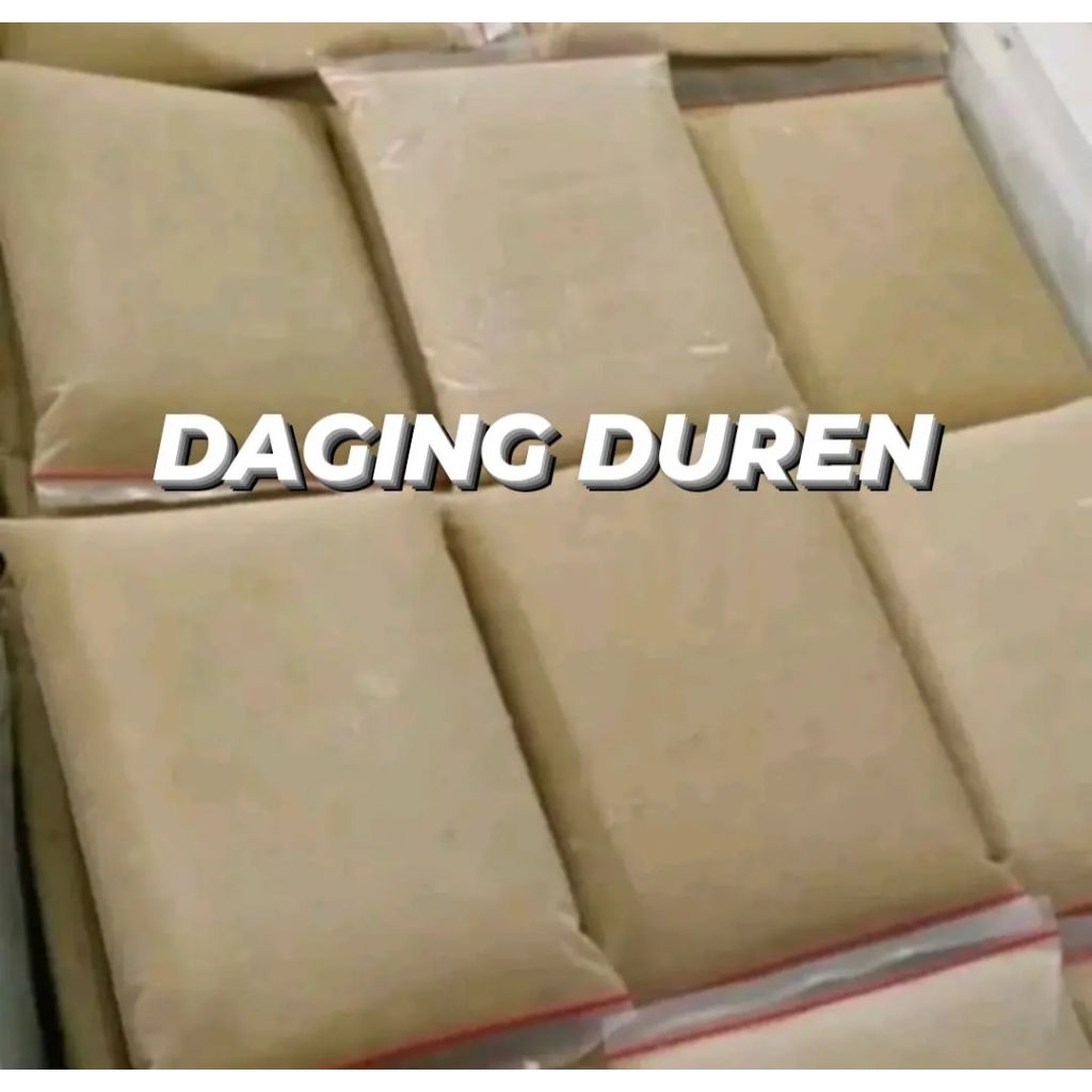 DAGING DURIAN MONTHONG FROZEN 1 KG