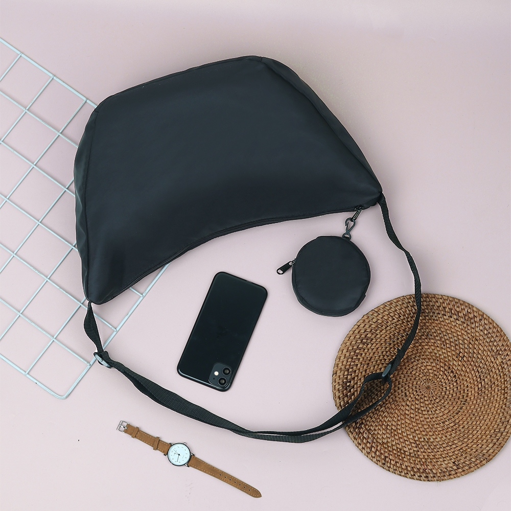 Tas Slingbang Tas Selempang Tas Bahu Pria Wanita Hitam Navy Army Abu-abu Stylist Simple Korea Bonus 