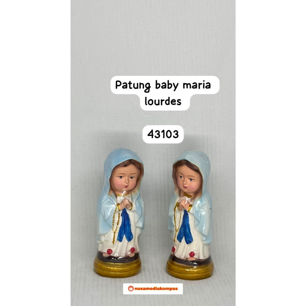 PATUNG BABY MARIA LOURDES