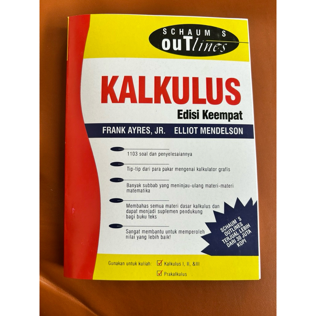 (Original) Buku Kalkulus edisi 4 keempat