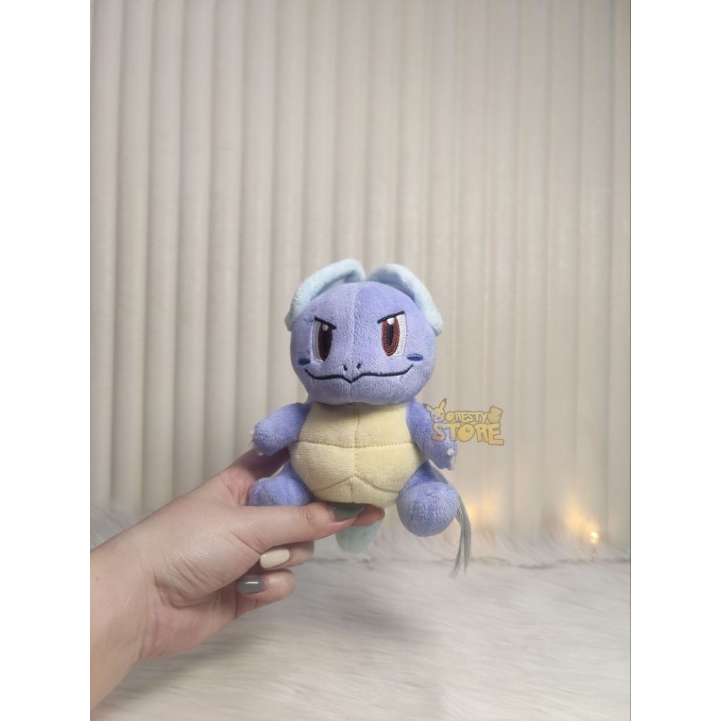 Boneka Pokemon Wartortle Sitting Cuties - Pokemon Center