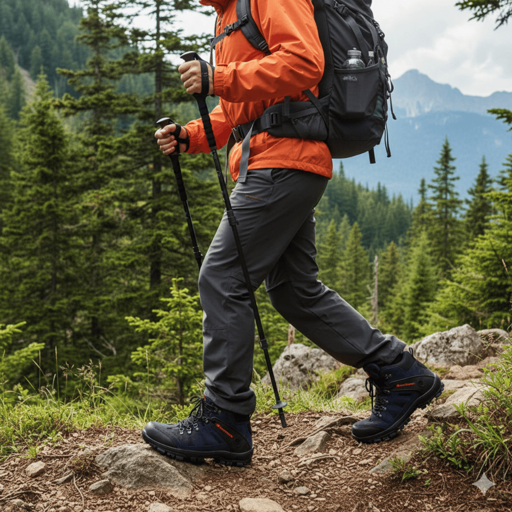TERBARU SEPATU SAFETY BOOTS PRIA KARRIMORE HIKING NAIK GUNUNG MURAH SEPATU KARIMORE UJUNG BESI