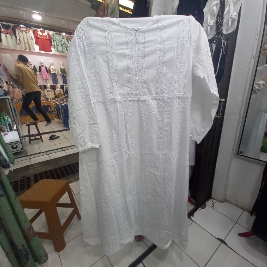 GAMIS HAJI DAN UMROH JUMBO / GAMIS KATUN JUMBO / GAMIS JUMBO / GAMIS PUTIH JUMBO