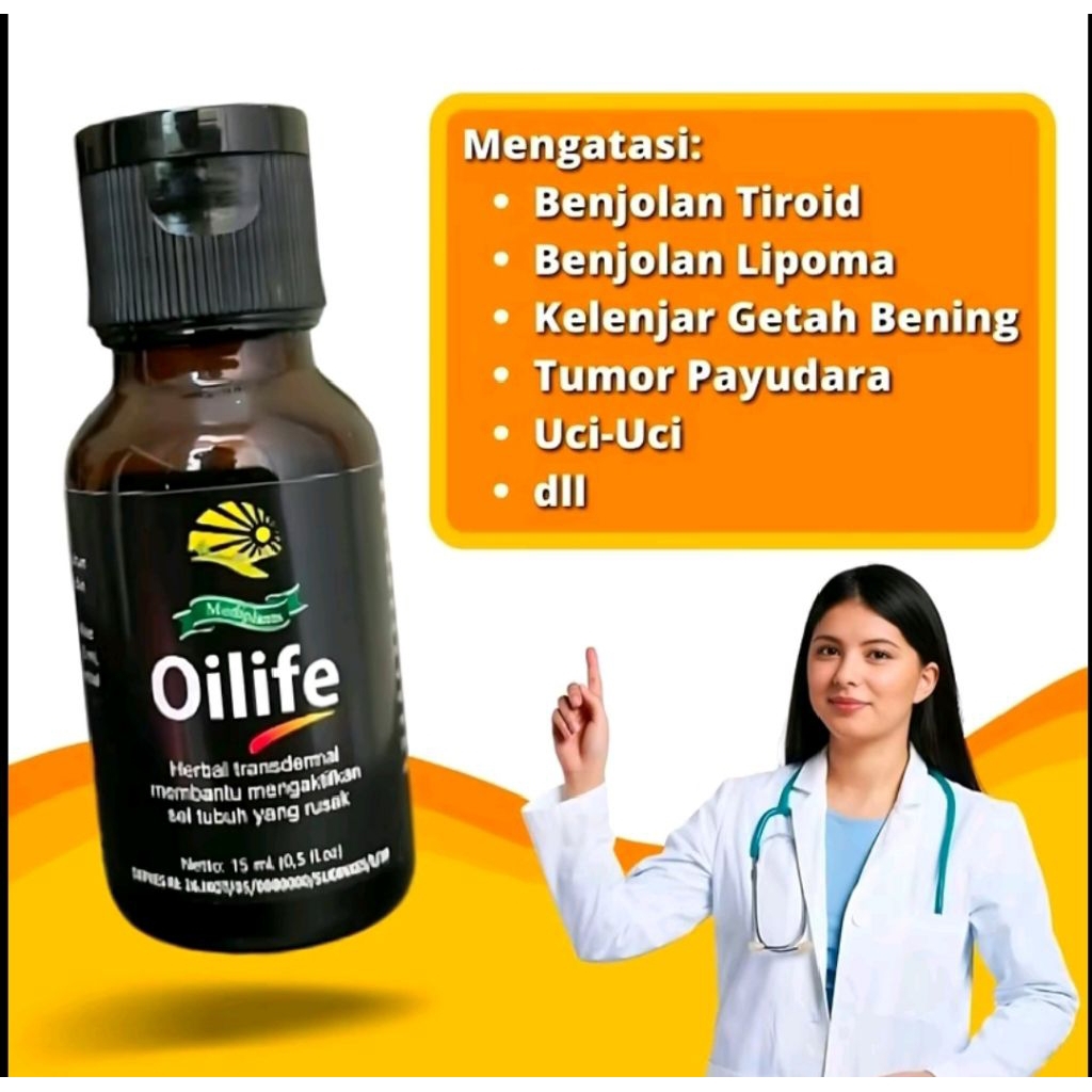 OILIFE MINYAK OLES BENJOLAN,KISTA,TIROID, AMBEIEN TANPA OPERASI TERLARISSSS
