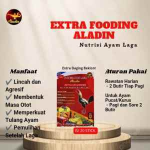 aladin extra fooding jamu ayam laga