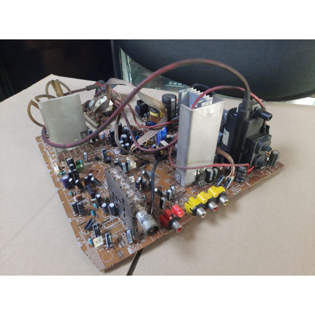 MESIN TV TABUNG / CRT ORGINAL POLYTRON USLIM 21 IN NON EW