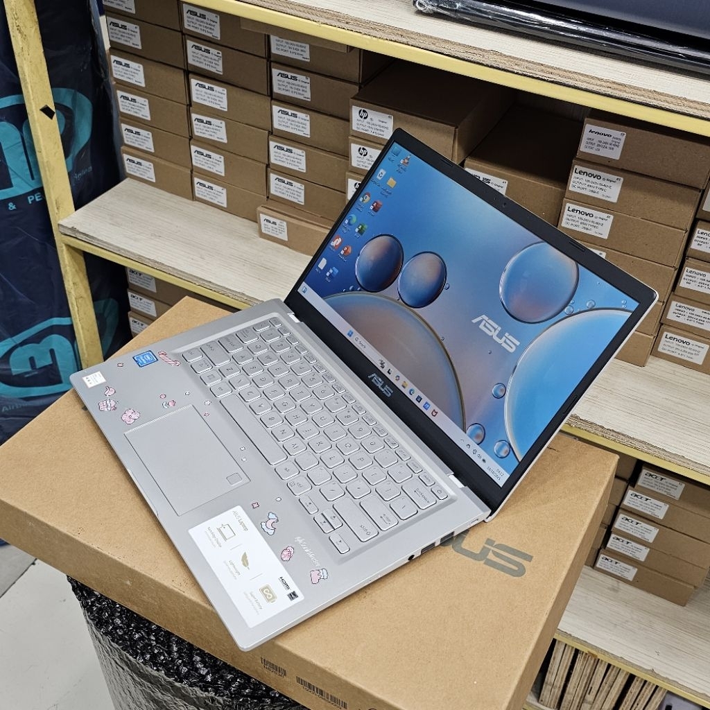 Laptop Bekas Cewe Asus A416M X415M RAM 8GB SSD 256GB WINDOWS 11 Masih Gress tipe baru dan model tipi