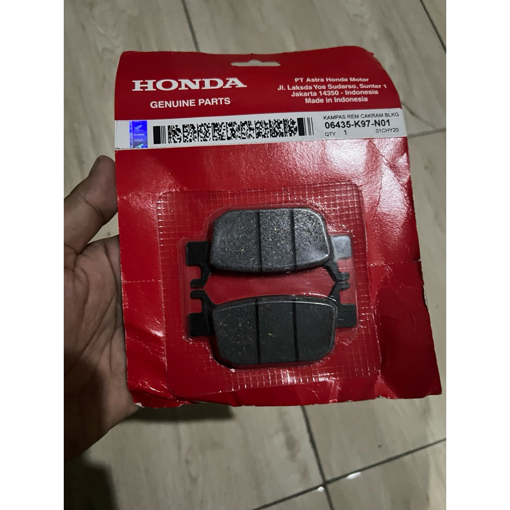 kampas rem blakang vario pcx 160